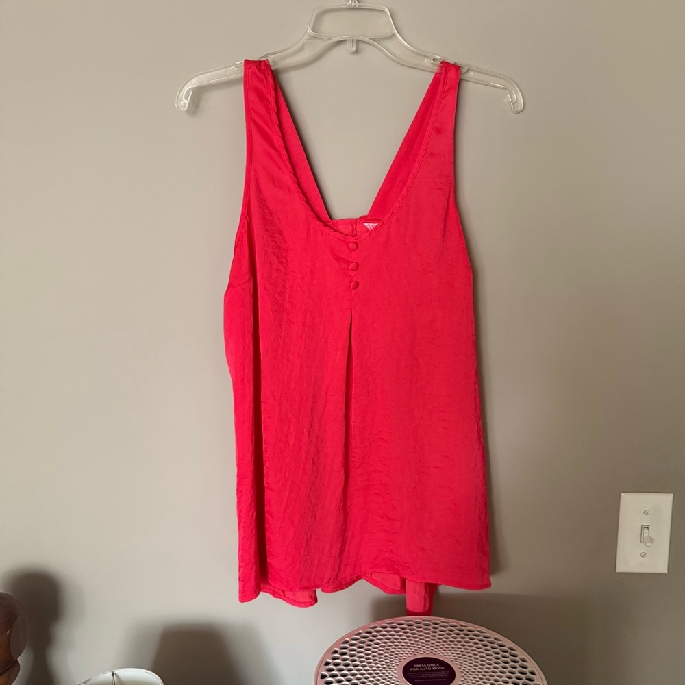 Candies Hot Pink Bow Tank Medium